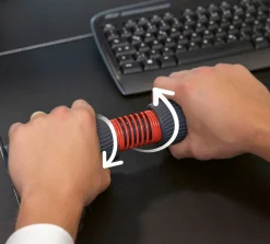 Best BADER Hand-und Unterarmtrainer Reflexit GRAU-TÜRKIS