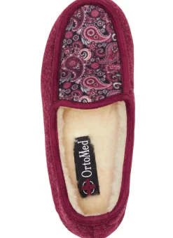 Sale BADER Hausschuh mit Schurwollfutter BORDEAUX