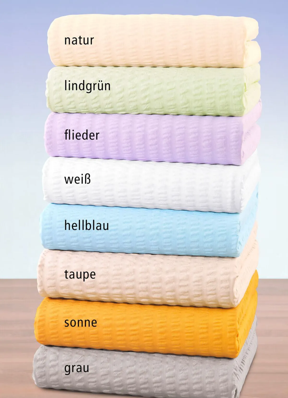 Best BADER Hautfreundliche Seersucker-Spannbetttücher von Florella