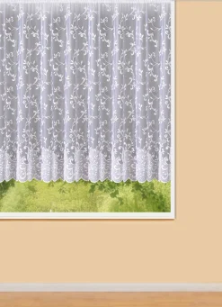 New BADER Hübscher Blumenfenster-Store WEISS
