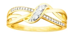 New BADER Hübscher Damenring mit 21 Diamanten