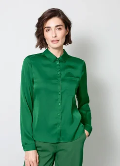 Outlet BADER Hemdbluse GRÜN