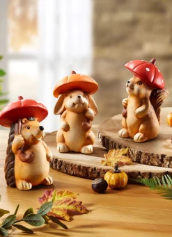 New BADER Herbstfiguren im 3er-Set BUNT