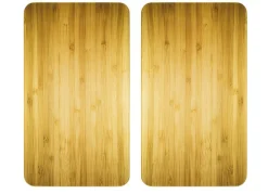Best WENKO Herdabdeckplatten in , 2er-Set HOLZOPTIK
