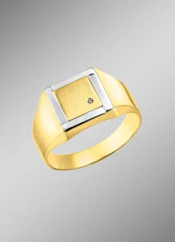 New BADER Herrenring in Bicolor-Design