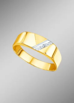 BADER Herrenring mit Diamant