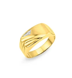 Best BADER Herrenring mit Diamant