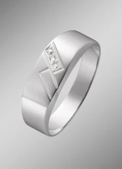 Best BADER Herrenring mit Diamant
