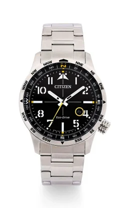 New BADER Herrenuhr "Citizen"Solar-Herrenuhr