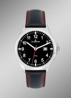 Online DUGENA Herrenuhr mit Edelstahlgehäuse