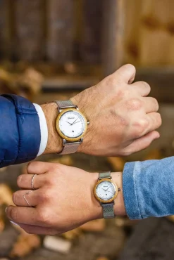 Best WAIDZEIT Herrenuhr mit Mesharmband