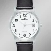 Discount DUGENA Herrenuhr mit Titangehäuse und Lederband