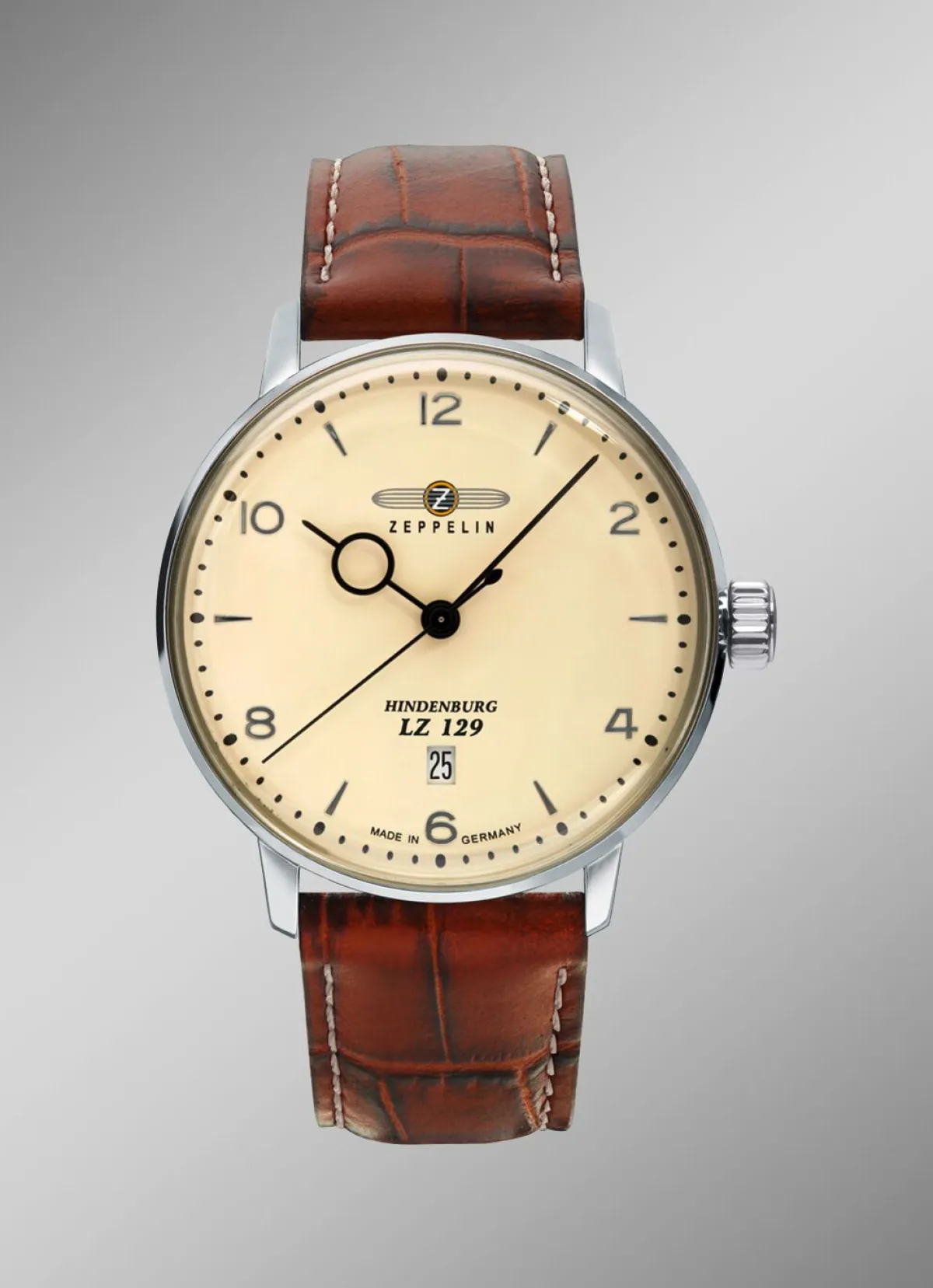 Outlet BADER Herrenuhr Zeppelin 8042-5 mit Schweizer Uhrwerk