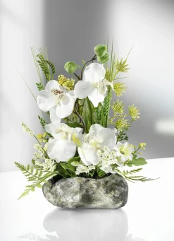 New BADER Herrliches Orchideengesteck für Ihr Zuhause WEISS