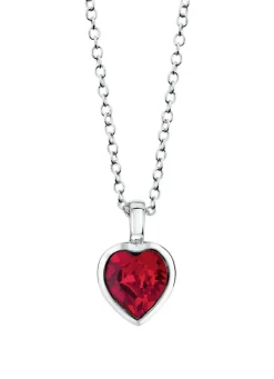 Online BADER Herz-Anhänger mit Swarovski®-Kristall und Kette