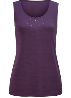 Discount KLAUS MODELLE MADE IN GERMANY Hinreißendes Twin-Set VIOLETT