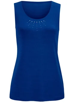 Sale KLAUS MODELLE MADE IN GERMANY Hinreißendes Twin-Set ROYALBLAU