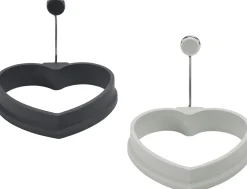 Sale BADER Hitzebeständiges Eiformer-Set aus Silikon, 2-teilig GRAU