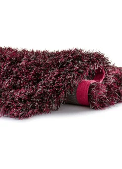 Hot BADER Hochflor Brücken und Teppiche ROT
