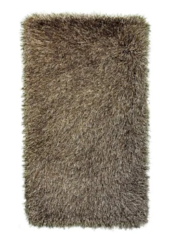 Clearance BADER Hochflor Brücken und Teppiche BRONZE MELIERT