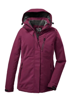 Hot KILLTEC Hochwertige Damen-Funktionsjacke BURGUND