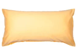 Sale JANINE Hochwertige Mako-Satin-Kissenbezüge mit Reißverschluss GELB
