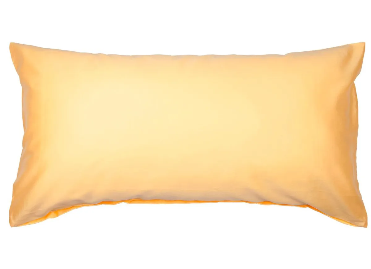 Sale JANINE Hochwertige Mako-Satin-Kissenbezüge mit Reißverschluss GELB