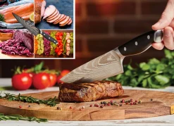 Clearance BADER Hochwertige Messer aus erstklassigem Edelstahl SCHWARZ