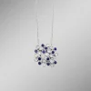 BADER Hochwertiger Anhänger mit Safir und Brillanten