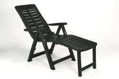 Clearance BADER Hochwertiger Relax-Hochlehner ANTHRAZIT