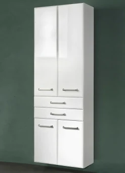Hot BADER Hochwertiges Badmöbel Programm in modernem Design WEISS