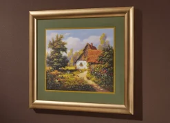 Clearance BADER Hochwertiges Leinwandbild BUNT