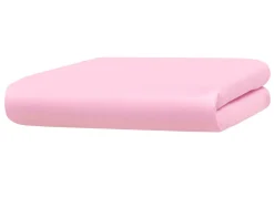 Discount BADER Hochwertiges und flauschiges Spannbetttuch in 2 Qualitäten ROSA