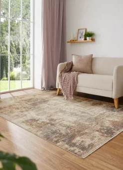 Clearance BADER Hochwertig verarbeitete Teppiche mit Rückseite aus 100% Baumwolle MULTICOLOR