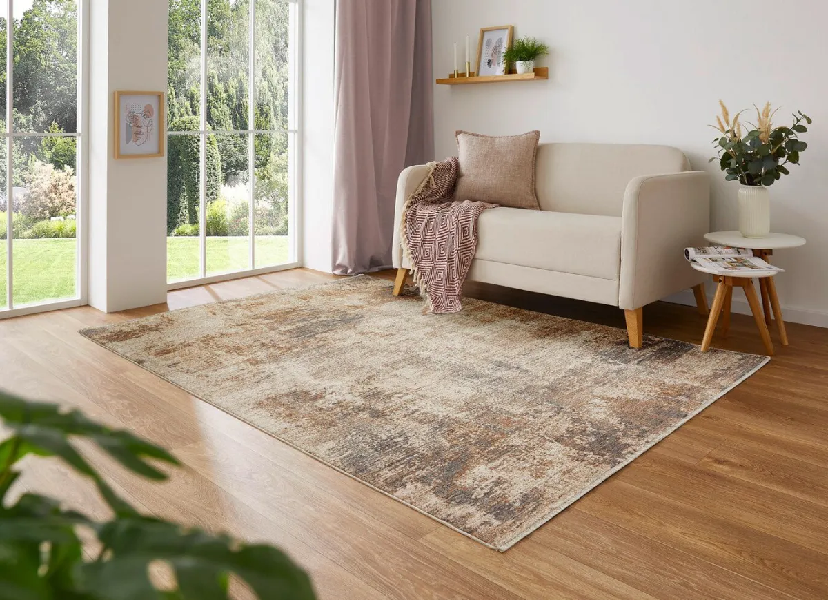 Clearance BADER Hochwertig verarbeitete Teppiche mit Rückseite aus 100% Baumwolle MULTICOLOR