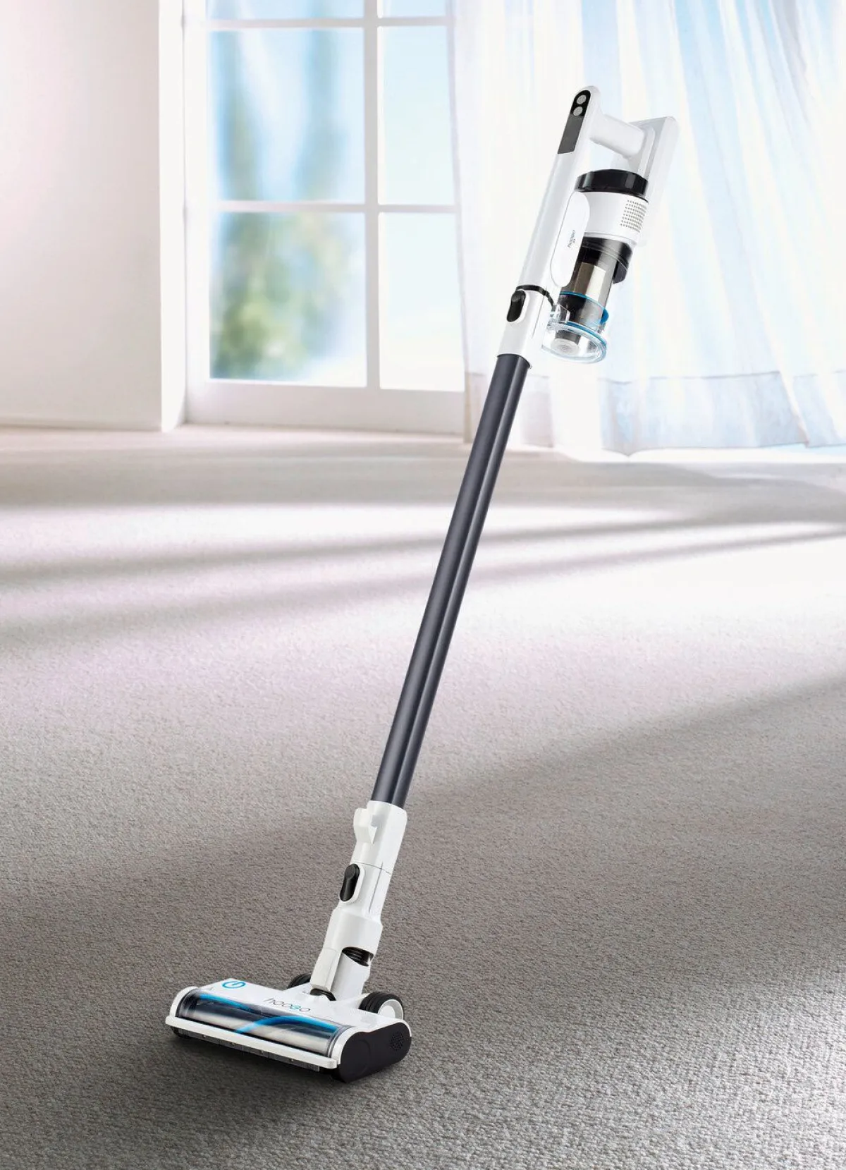 Clearance BADER Hoogo S3 – 2-in-1-Akku-Handstaubsauger – leicht und flexibel WEISS-GRAU
