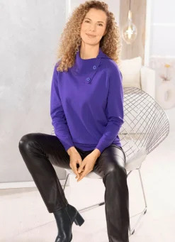 KLAUS MODELLE MADE IN GERMANY Hose aus softem Nappaleder-Imitat SCHWARZ