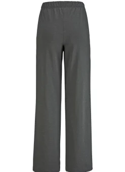 Hot KLAUS MODELLE MADE IN GERMANY Hose in modischer Weite ANTHRAZIT MELIERT