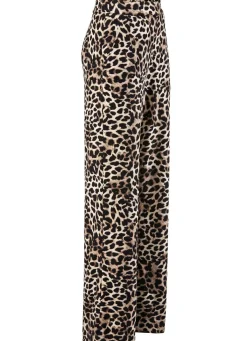 Clearance BADER Hose in aktueller Leo-Dessinierung SCHWARZ-BRAUN-ECRU