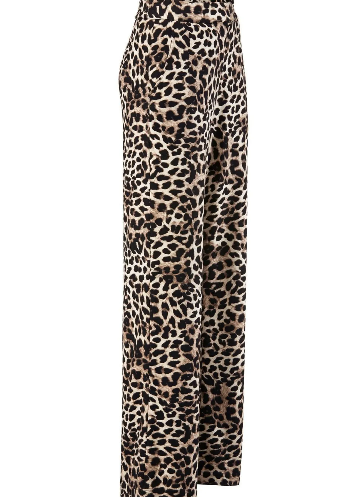 Clearance BADER Hose in aktueller Leo-Dessinierung SCHWARZ-BRAUN-ECRU