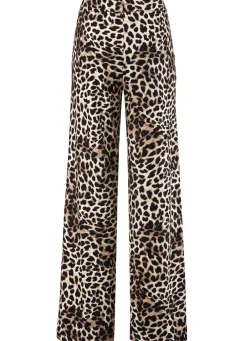 Clearance BADER Hose in aktueller Leo-Dessinierung SCHWARZ-BRAUN-ECRU