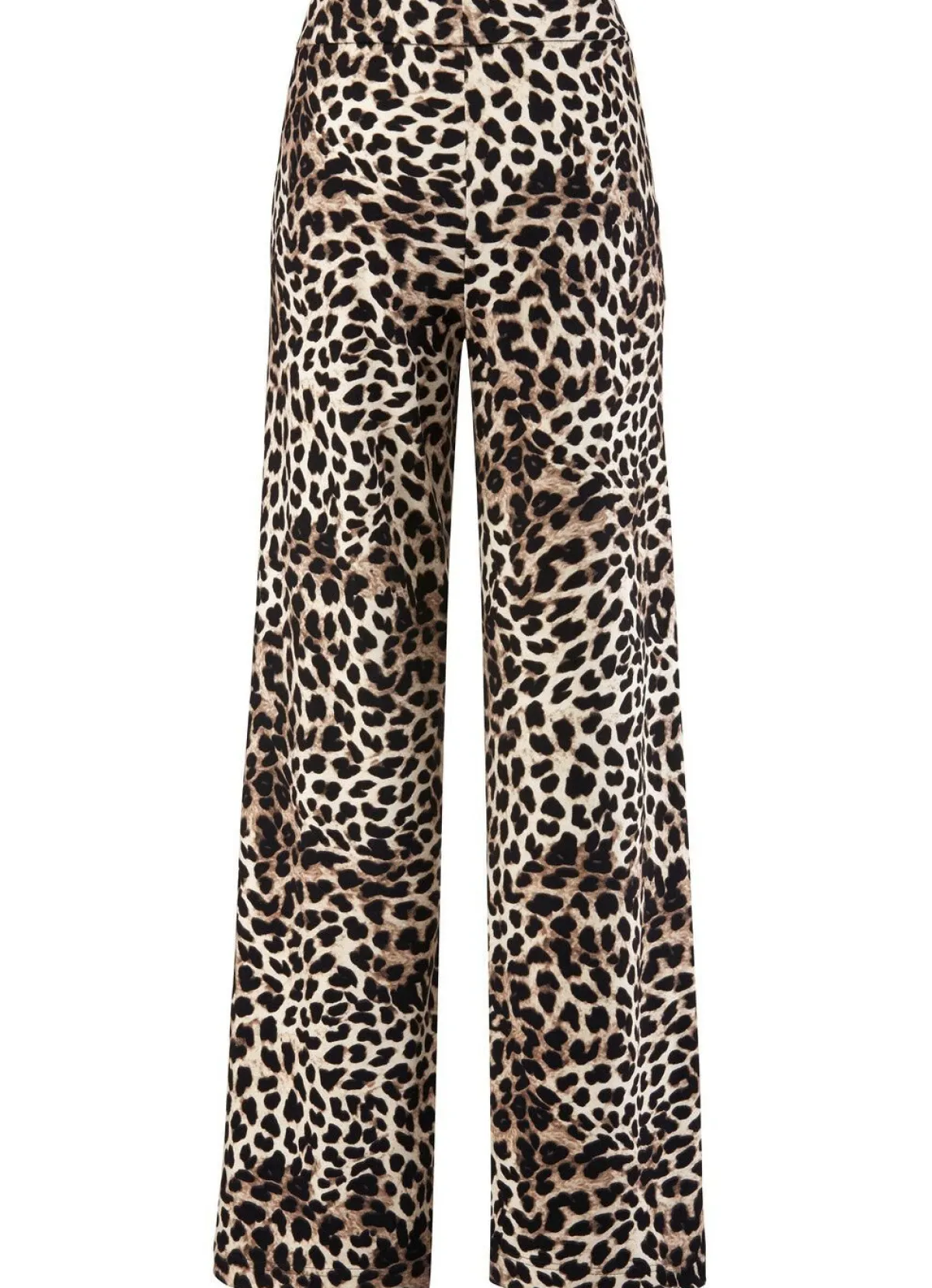 Clearance BADER Hose in aktueller Leo-Dessinierung SCHWARZ-BRAUN-ECRU