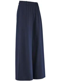 Discount KLAUS MODELLE MADE IN GERMANY Hose in aktueller Palazzo-Form MARINE