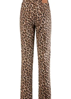 BADER Hose in angesagter Leo-Dessinierung BEIGE-SCHWARZ-BRAUN