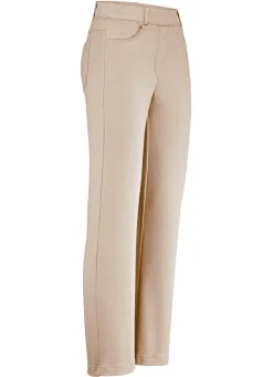 ASCARI Hose in attraktiver Beinweite BEIGE