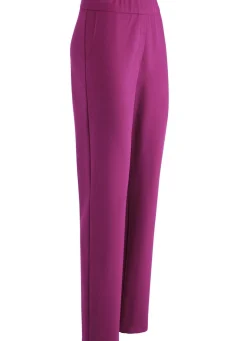 Clearance KLAUS MODELLE MADE IN GERMANY Hose in bequemer Schlupfform FUCHSIA