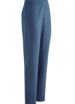 New KLAUS MODELLE MADE IN GERMANY Hose in bequemer Schlupfform JEANSBLAU