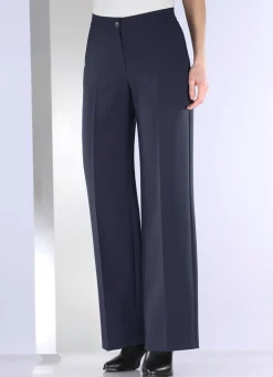 Best KLAUS MODELLE MADE IN GERMANY Hose in bequemer Weite MARINE