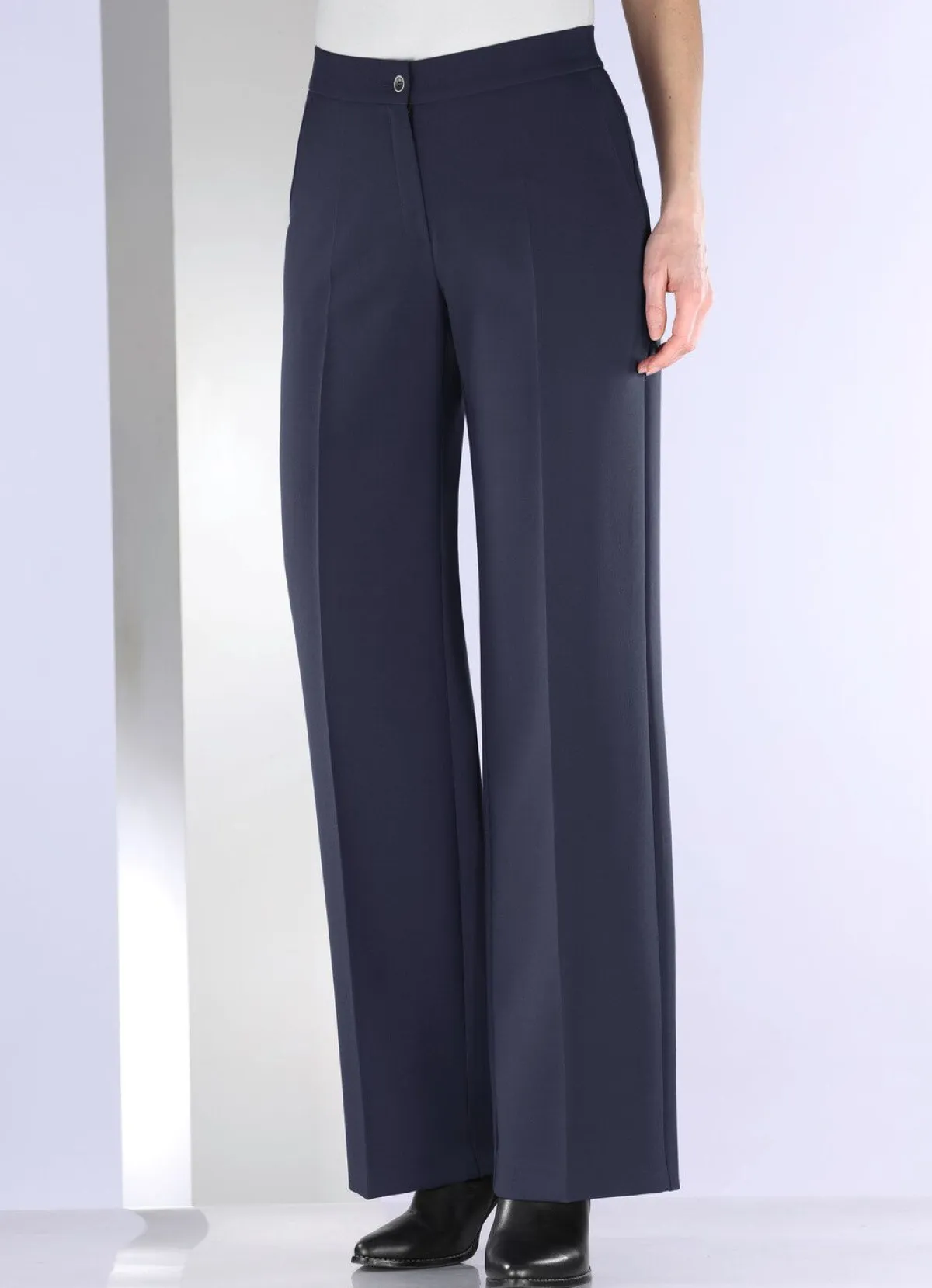 Best KLAUS MODELLE MADE IN GERMANY Hose in bequemer Weite MARINE