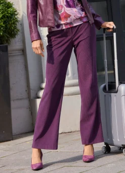 Sale B/ANCA Hose in Breitcord AUBERGINE